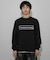 『別注』BASQUIAT×SENSE OF PLACE　ロゴロングスリーブTシャツ