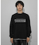 『別注』BASQUIAT×SENSE OF PLACE　ロゴロングスリーブTシャツ