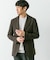 『イージーケア』LIFE STYLE TAILOR　バーズアイストレッチジャケット