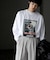 『別注』BASQUIAT×SENSE OF PLACE　bb ロングスリーブTシャツ