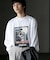『別注』BASQUIAT×SENSE OF PLACE　bb ロングスリーブTシャツ