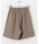 センタープレスバミューダパンツ