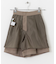 センタープレスバミューダパンツ