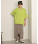 ルーズシルエットニットシャツ