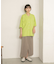 ルーズシルエットニットシャツ