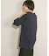 ルーズシルエットニットシャツ