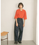 ルーズシルエットニットシャツ