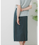 リネンレーヨン ラップスカート
