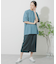リネンレーヨン ラップスカート