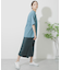 リネンレーヨン ラップスカート
