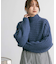 ハイネックショートニット