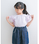 袖レースフレンチスリーブカットソー(KIDS)