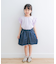 袖レースフレンチスリーブカットソー(KIDS)
