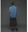 ボタンディテールアイラインスカート