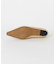 quartierglam　CHISEL TOE V CUT PUMPS