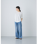 リネン半袖クルーネックニット