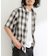『吸水速乾／接触冷感』リネン混ハーフスリーブシャツ