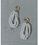 ツブツブパールフープピアス