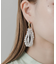 ツブツブパールフープピアス