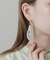 ツブツブパールフープピアス