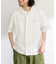 レース刺繍ショートスリーブシャツ