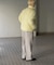 『セットアップ対応』ウールライクダブルタックワイドパンツ
