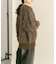 『WEB／一部店舗限定』シャギーZIPカーディガン