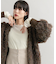 『WEB／一部店舗限定』シャギーZIPカーディガン