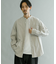 『UR TECH』バンドカラーシャツ