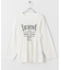 シャーリンググラフィックロングスリーブTシャツ
