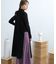 2WAYロングニットベスト