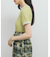 バイカラーレースTEE