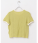 バイカラーレースTEE