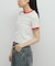 バイカラーレースTEE