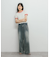 バイカラーレースTEE