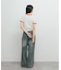 バイカラーレースTEE