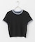 バイカラーレースTEE