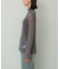 ラメシアーハイネックトップ