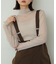 ラメシアーハイネックトップ