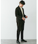 LIFE STYLE TAILOR　ウールライクソフトツイルストレッチパンツ