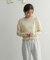 『別注』unfil×DOORS　high twist cotton L／S t-shirts