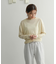 『別注』unfil×DOORS　high twist cotton L／S t-shirts