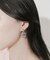 スタープレートボリュームイヤリング