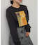 グラフィックロングTシャツ