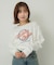 グラフィックロングTシャツ