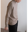 『ユニセックス』ストレッチモックネックセーター