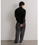 『ユニセックス』ストレッチモックネックセーター