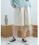 サキソニータックキュロットパンツ
