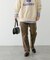 ストレッチコーデュロイストレートパンツ