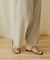 トゥクロスサンダル